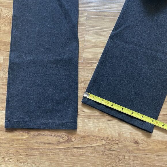 BETABRAND MP Gray Pull On Stretch Office Ponte Knit Pants Yoga Career Minimalist - Picture 14 of 15